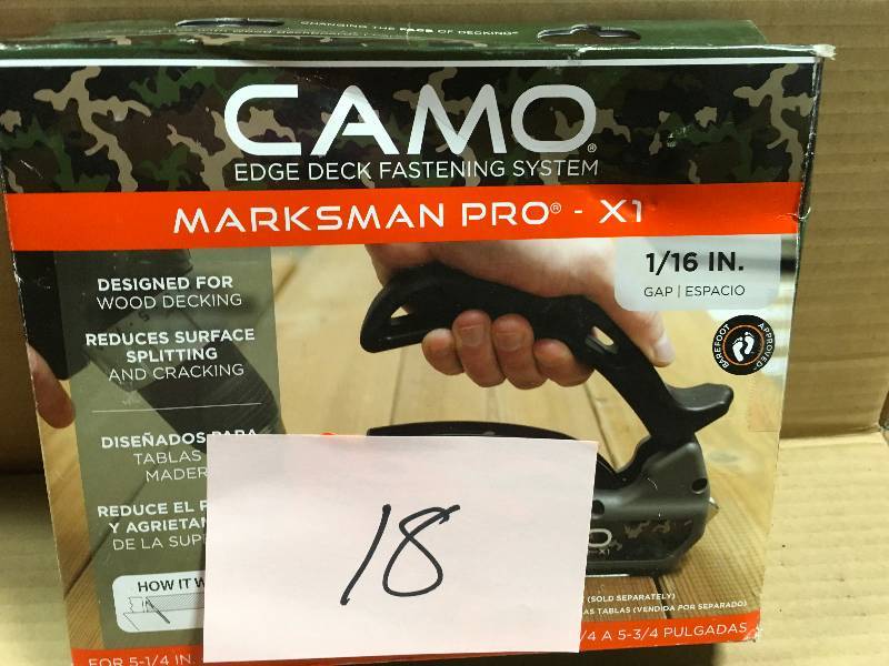 lot 18 image: Camo Marksman Pro-X1 Tool in good conditions