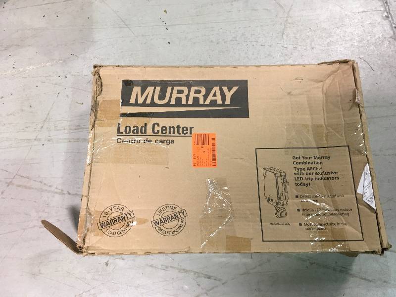 lot 97 image: MURRAY 100 Amp 20-Space 40-Circuit Main Breaker Load Center not used