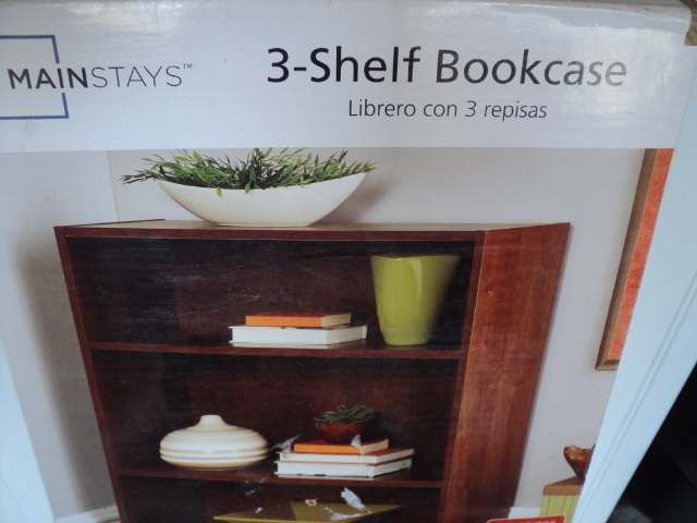 3 shelf bookcase - new in box - nee...