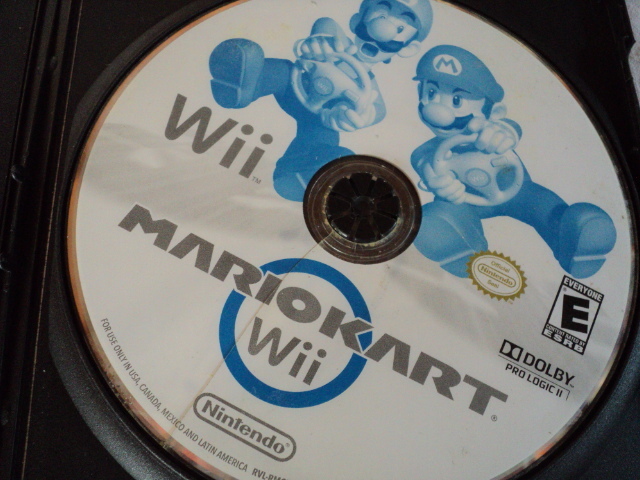 Wii Mario Mart game...
