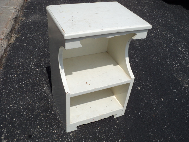 white night stand 24 high...