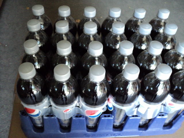 24 pack of Diet Pepsi 16.9 ounce b...
