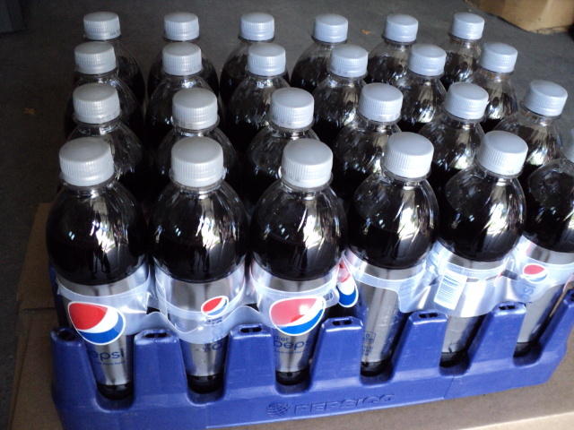 24 pack of Diet Pepsi 16.9 ounce b...
