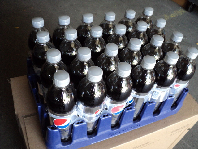 24 pack of Diet Pepsi 16.9 ounce b...