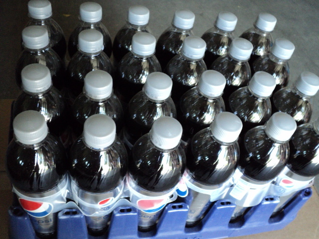 24 pack of Diet Pepsi 16.9 ounce b...
