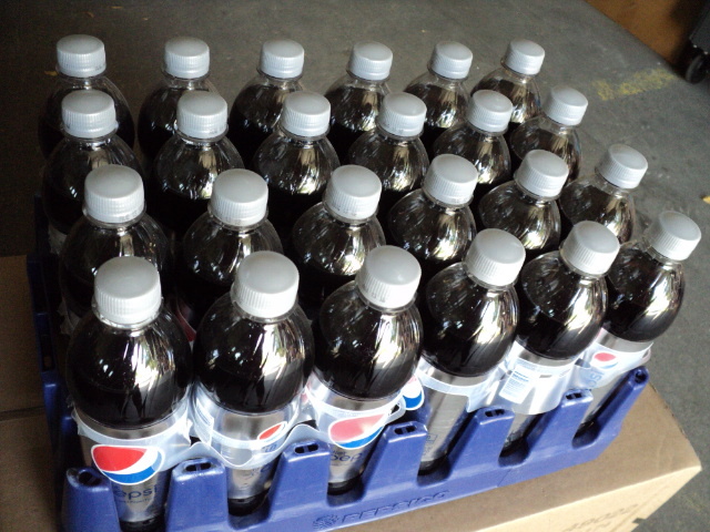 24 pack of Diet Pepsi 16.9 ounce b...
