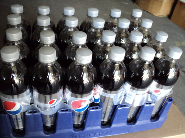 24 pack of Diet Pepsi 16.9 ounce b...