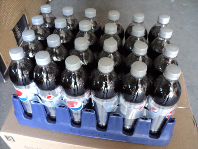 24 pack of Diet Pepsi 16.9 ounce b...