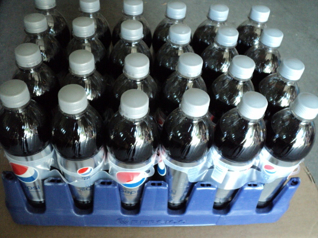 24 pack of Diet Pepsi 16.9 ounce b...