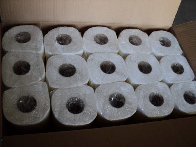 case of 30 rolls of Smile paper tow...