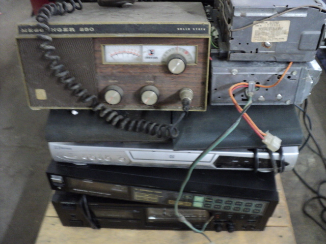 electronic lot everything powers on...