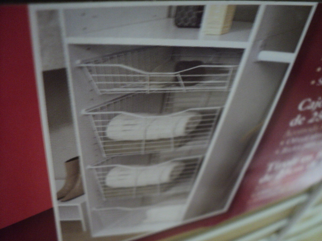 3 ClosetMaid wire baskets - 25 x 1...