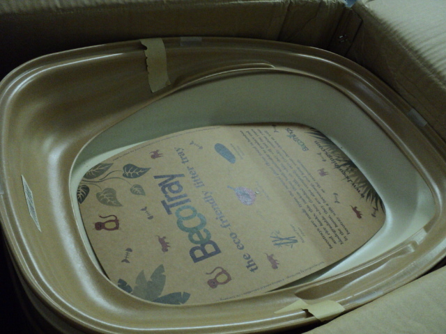 case of 5 Beco litter trays...