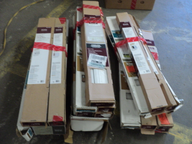 22 blinds - various lengths and wid...