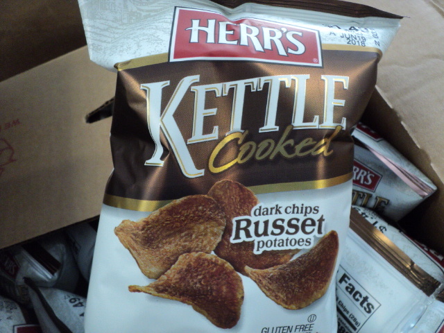 case of 24 Herrs Kettle Cooked Rus...
