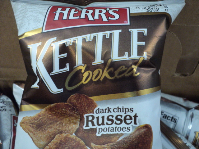 case of 24 Herrs Kettle Cooked Rus...