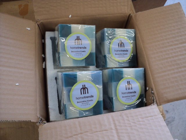 2 cases of Home Trends candles - 24...