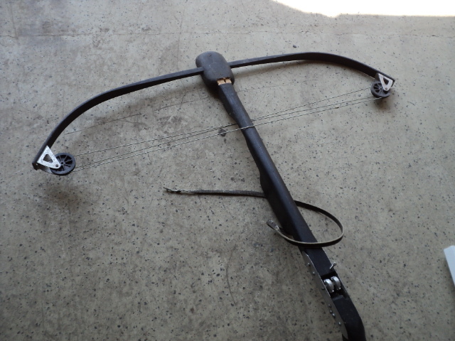 cross bow...appears handmade
