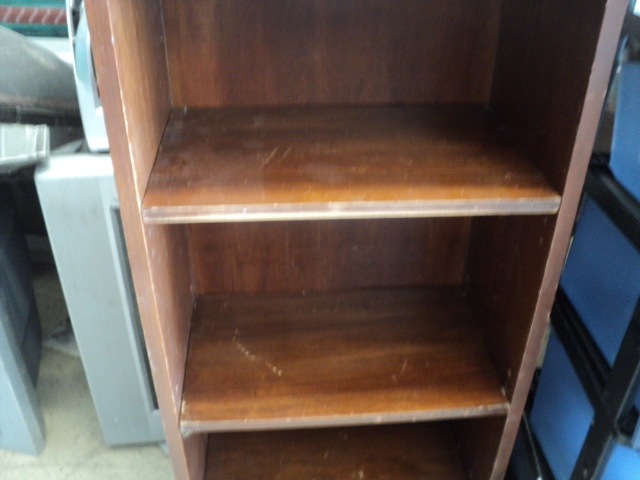 wood bookcase 42 x 18 x 10...