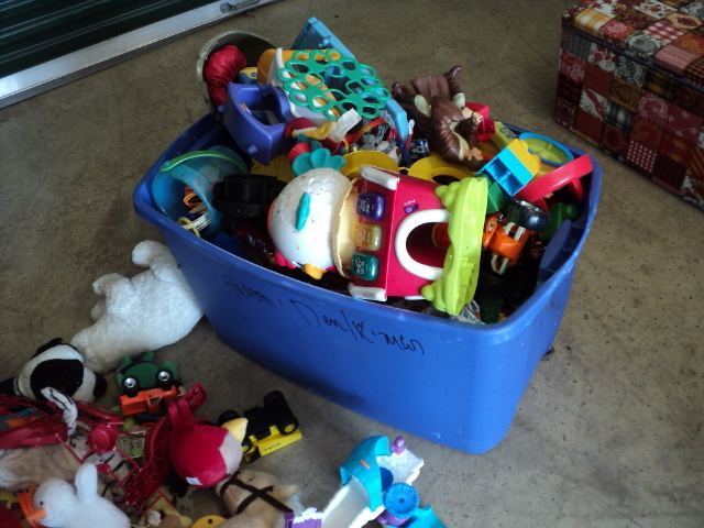 huge lot of toys...