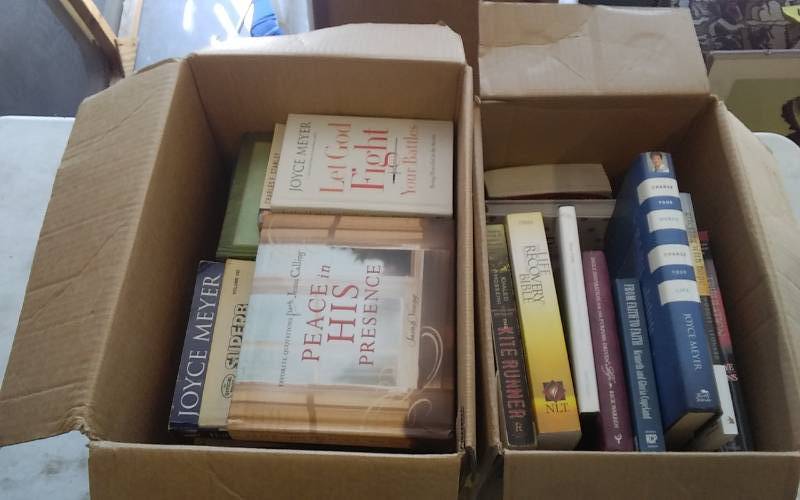 lot 29 image: 2-Boxes Of Books