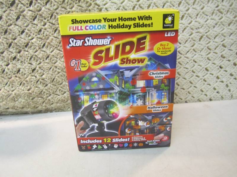 lot 4 image: Star Shower LED Light Projection Sl...