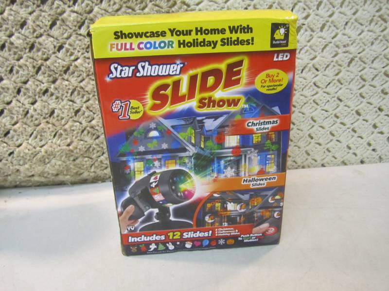 lot 5 image: Star Shower LED Light Projection Sl...