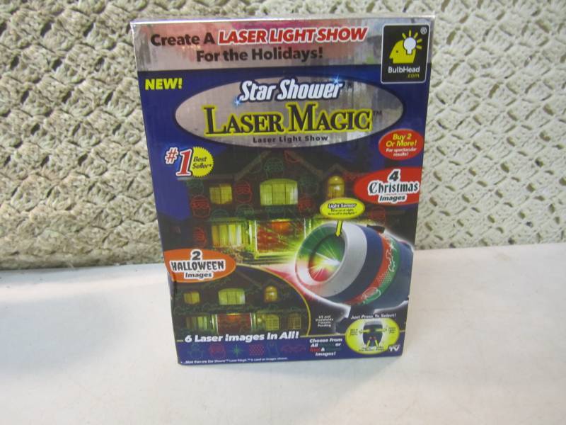 lot 7 image: Star Shower Laser Magic Laser Light...