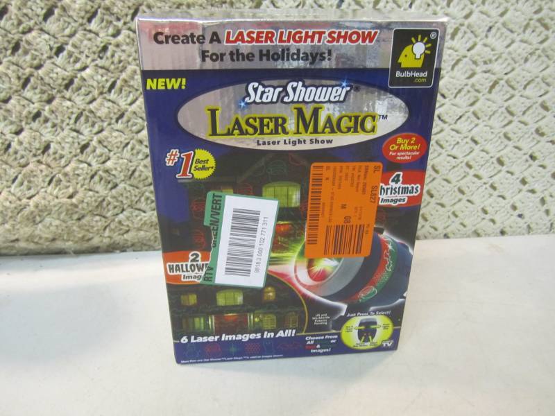 lot 8 image: Star Shower Laser Magic Laser Light...