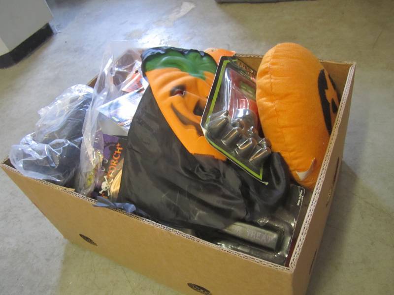 lot 15 image: Large Lot of Misc Halloween Accesso...