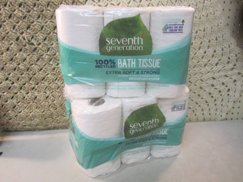 lot 29 image: 24 Rolls of Bath Tissue 2 packs of ...