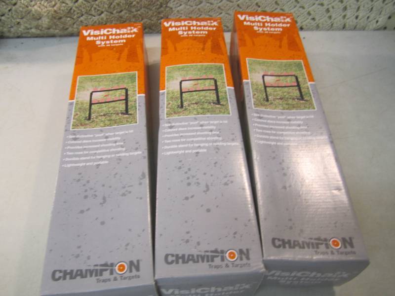 lot 64 image: 3 Champion Traps and Targets VisiCh...