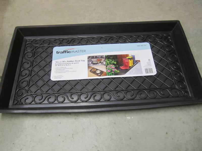 lot 79 image: Traffic Master 16 x 30 Rubber Boo...