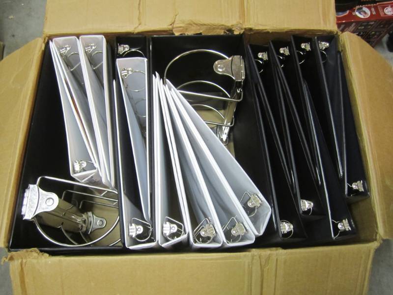 lot 82 image: Lot of 20 3-Ring Binders  A-2...