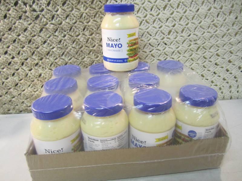 lot 146 image: Case of 12 Jars of Mayo Best by Mar...