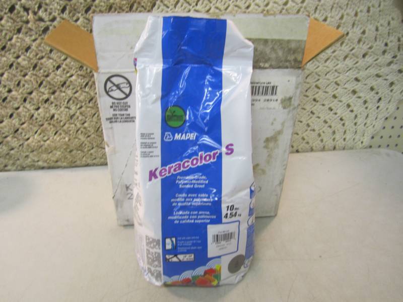lot 164 image: Case of 2 - 10 Pound Bags of Mapei ...