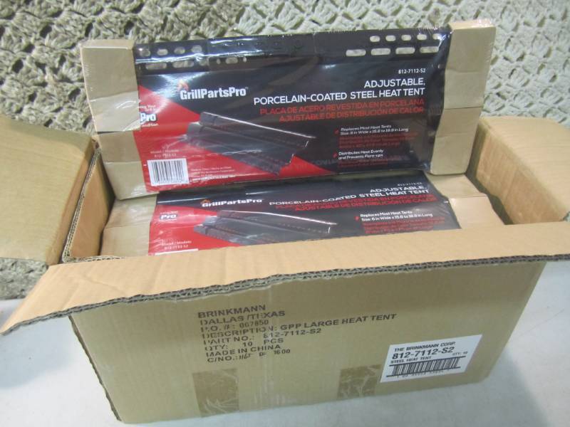 lot 185 image: Case of 10 Grill Parts Pro Adjustab...