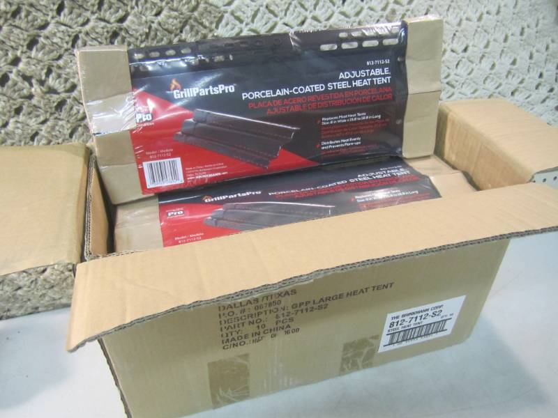 lot 187 image: Case of 10 Grill Parts Pro Adjustab...
