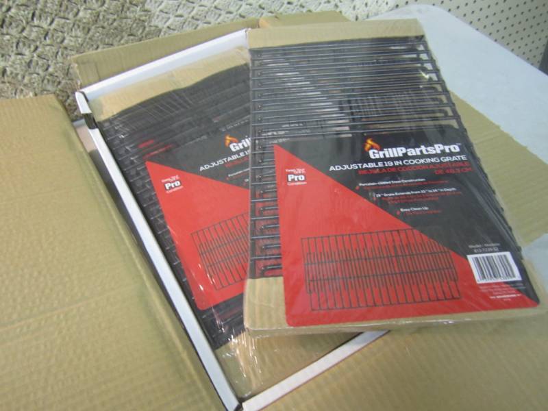 lot 192 image: Case of 8 Grill Parts Pro Adjustabl...