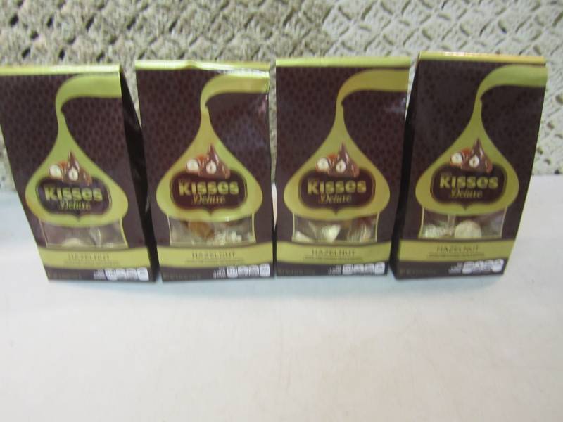 lot 239 image: 4 Bags of Hersheys Kisses Deluxe Ha...