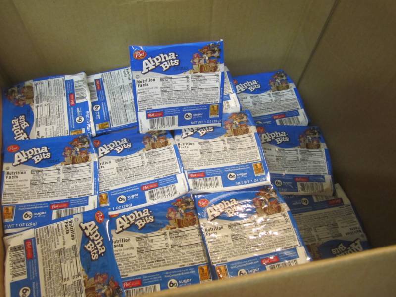 lot 257 image: Lot of 58 Post Alpha-Bits Single Se...