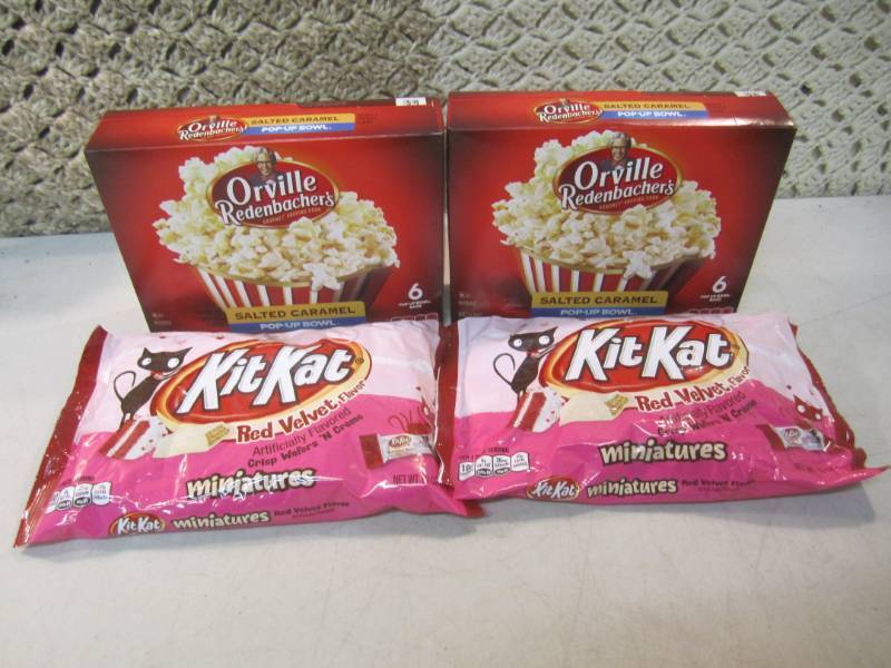 lot 262 image: Mixed Lot of Popcorn Nov 2017 and K...