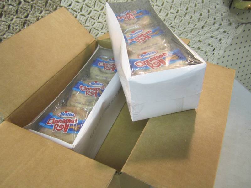 lot 281 image: Case of 36 Hostess Cinnamon Rolls 6...