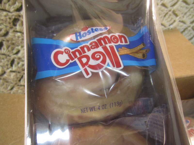 lot 282 image: Case of 36 Hostess Cinnamon Rolls 6...