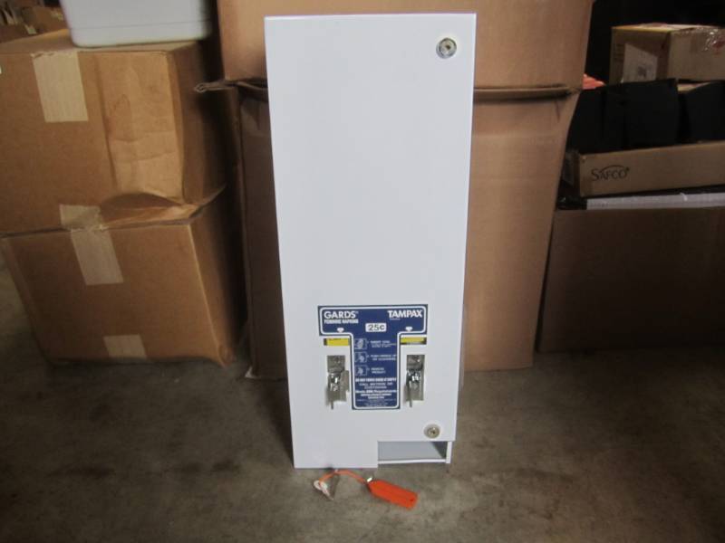 lot 302 image: Feminine Napkin and Tampon Vending ...