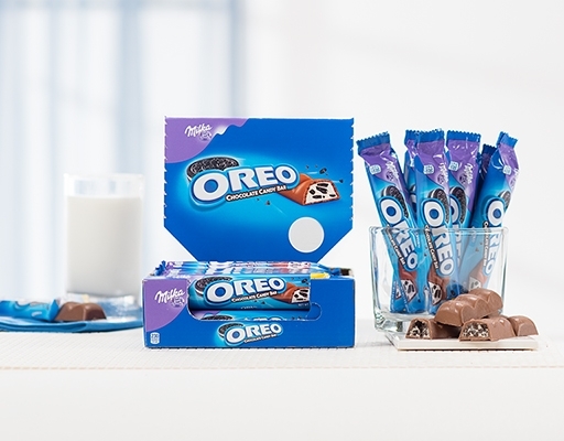 lot 272 image: Case of 24 Oreo Chocolate Candy Bar...