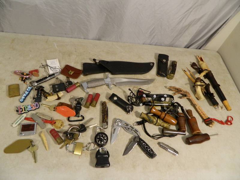 Game Calls, Knives, Collectibles, Keys, Etc