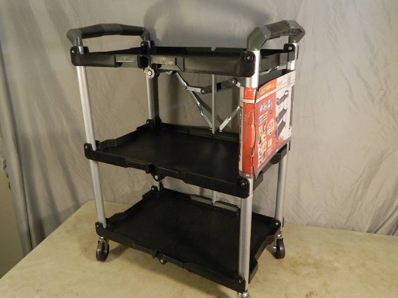 New 3 Tier Folding Cart