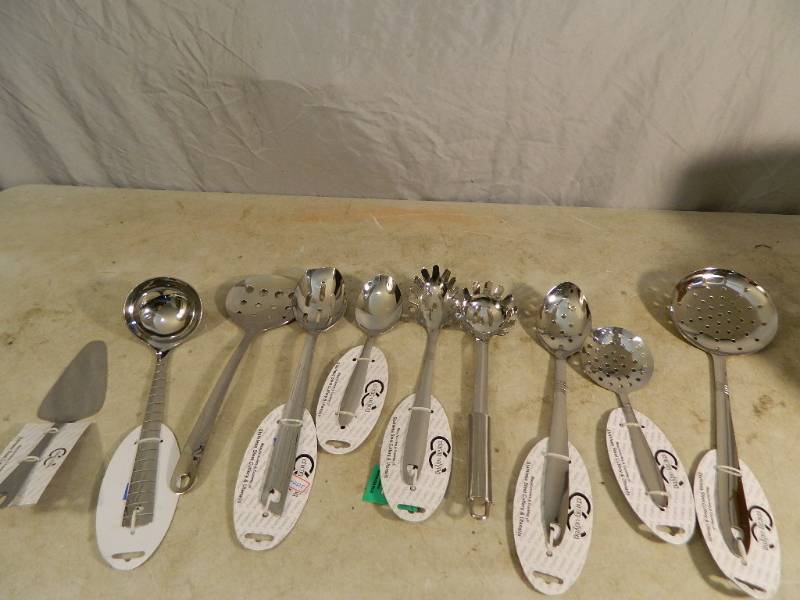 10 New Stainless Steel Kitchen Utensils