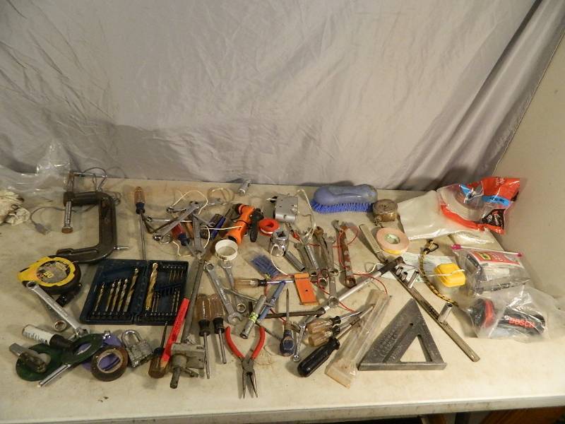 Hand Tools, Hardware, Etc